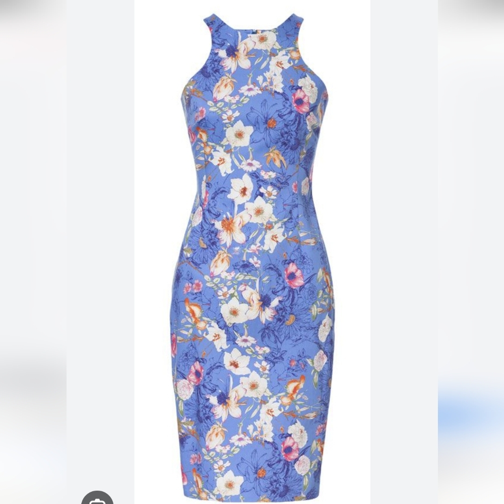 Zara Floral Bodycon Dress